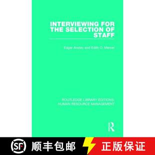 Interviewing for Staff 9781138293618 4周达 Selection the