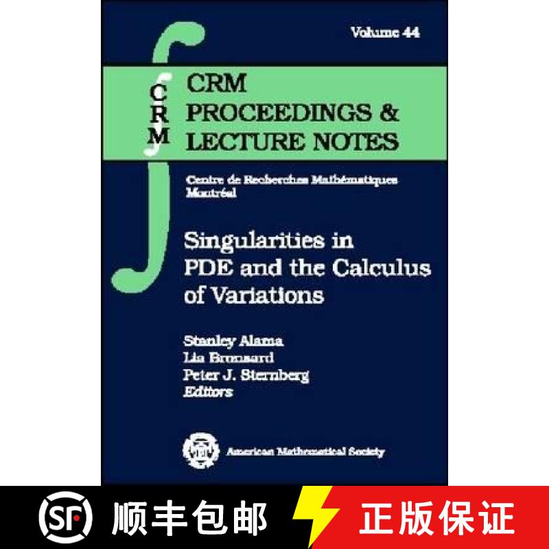 【3-4周达】Singularities in PDE and the Calculus of Variations [9780821843505]
