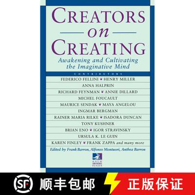 【3-4周达】Creators on Creating: Awakening and Cultivating the Imaginative Mind [9780874778540]