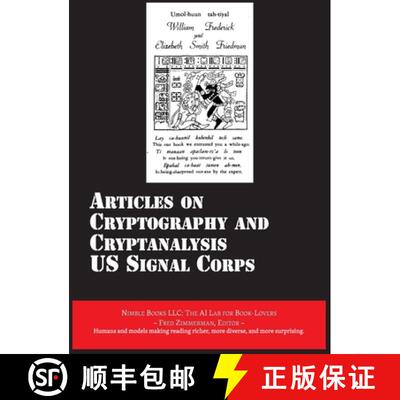 【3-4周达】精装 Articles on Cryptography and Cryptanalysis [9781608883196]