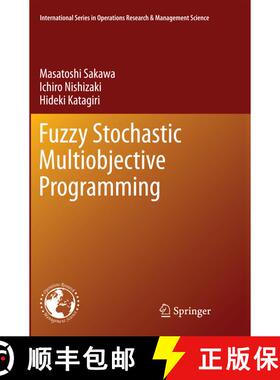 【3-4周达】Fuzzy Stochastic Multiobjective Programming [9781461428060]