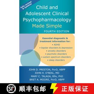 Adolescent Child Simple 9781684035120 Psychopharmacology Clinical and 4周达 Made