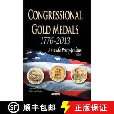 【3-4周达】精装 Congressional Gold Medals: 1776-2013 [9781629488486]