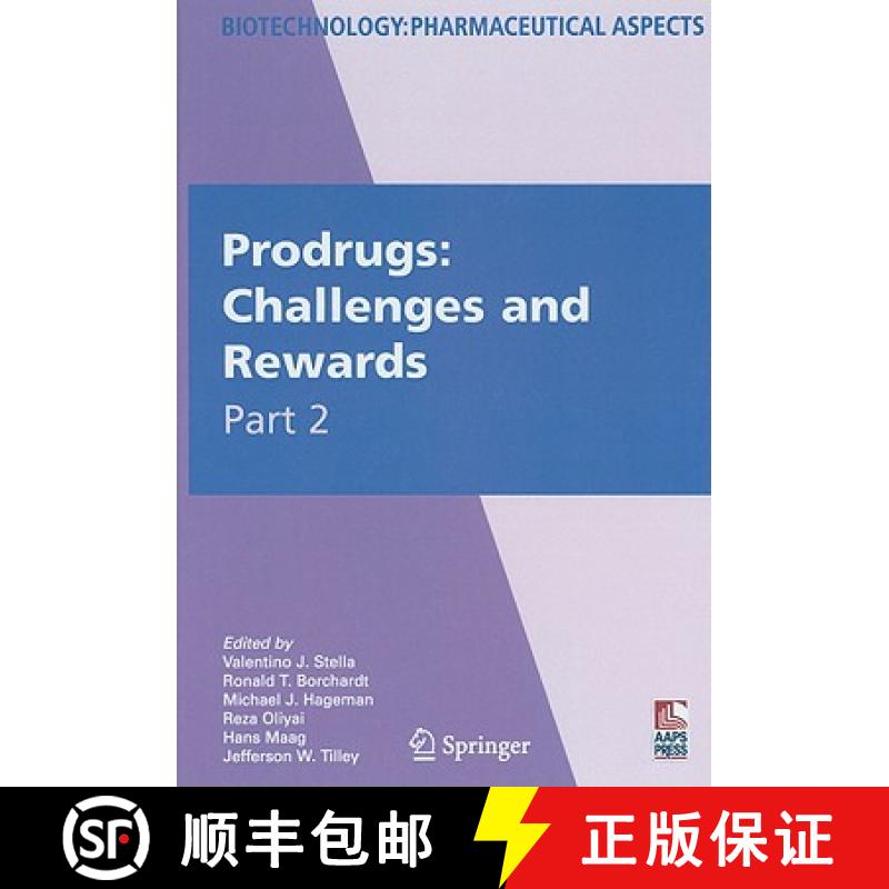 【3-4周达】Prodrugs: Challenges and Rewards [9780387497822]