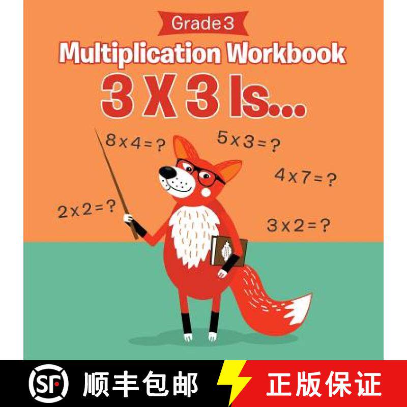 【3-4周达】Grade 3 Multiplication Workbook: 3 X 3 Is... (Math Books) [9781682123195]