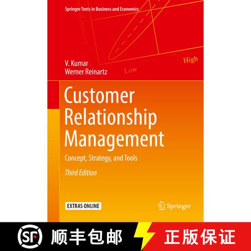 【3-4周达】精装 Customer Relationship Management: Concept, Strategy, and Tools (Third Edition 2018) [9783662553800]