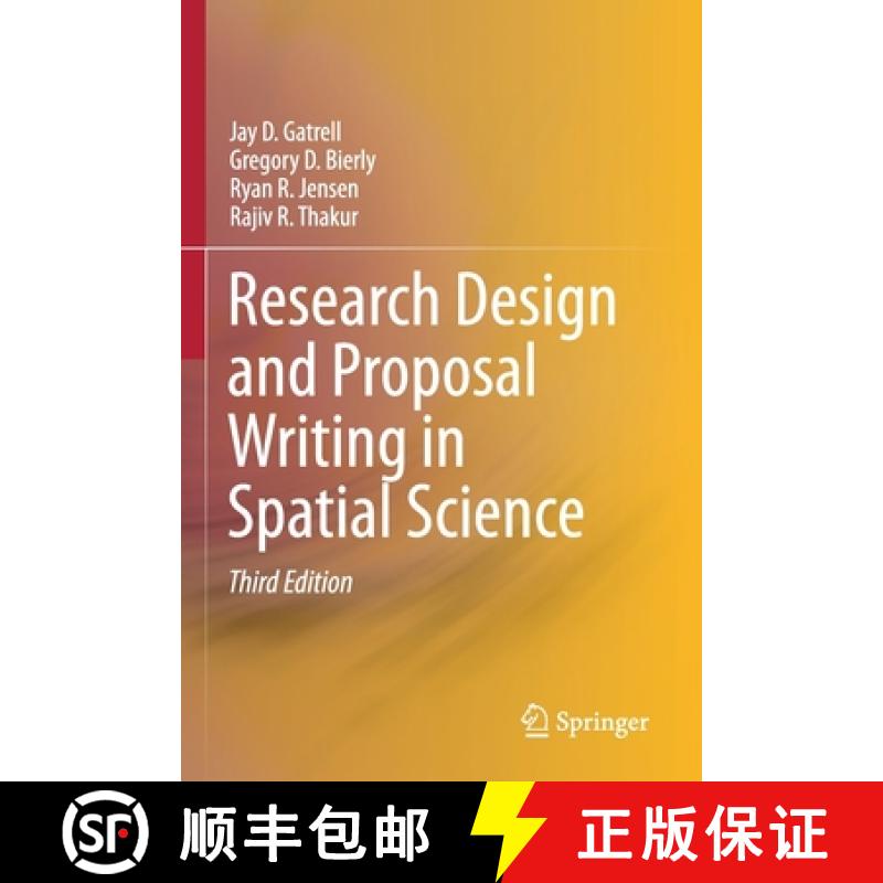 【3-4周达】Research Design and Proposal Writing in Spatial Science [9783030600211]