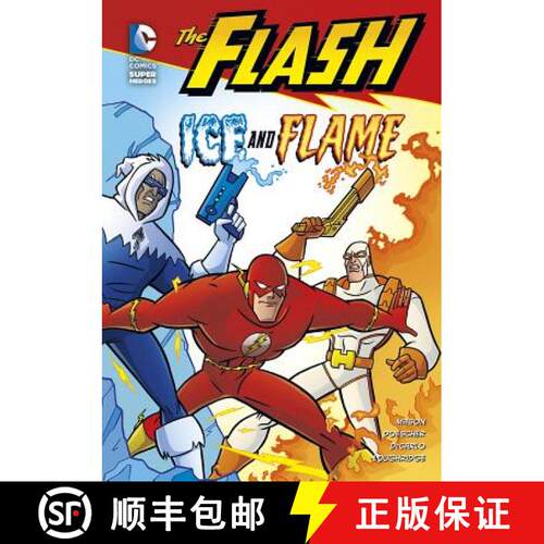 预订 精装 The Flash: Ice and Flame [9781434226303]