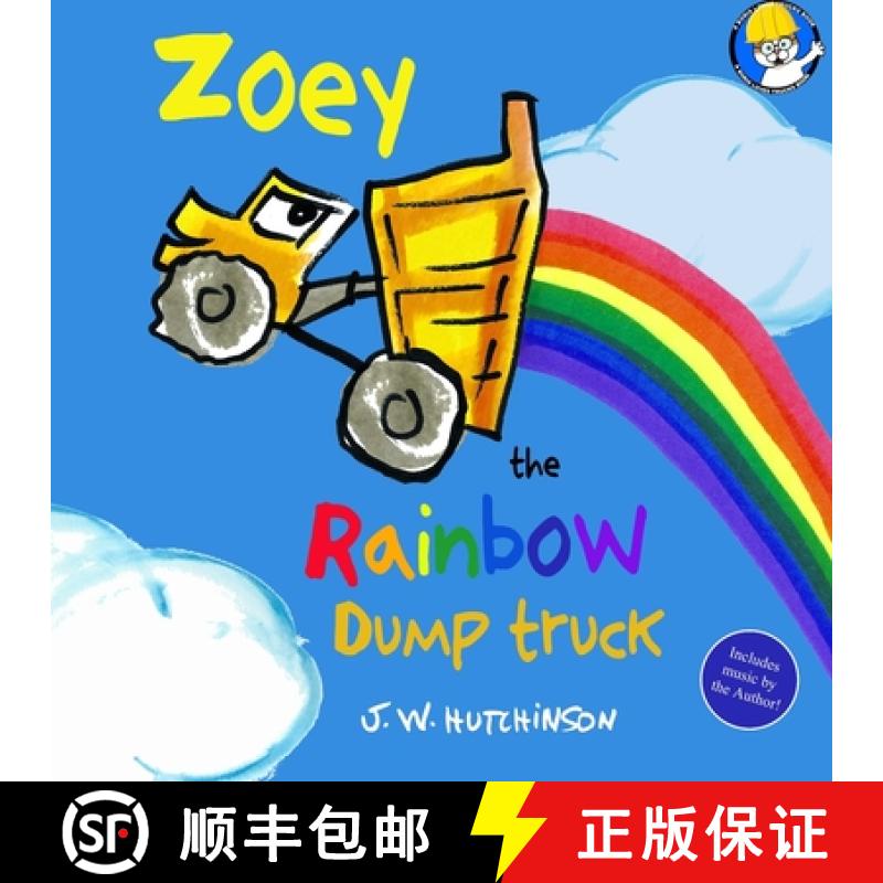 【2-3周达】Zoey the Rainbow Dump Truck [9798988216001]