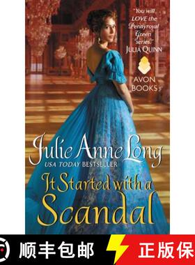 【3-4周达】It Started with a Scandal: Pennyroyal Green Series [9780062334824]
