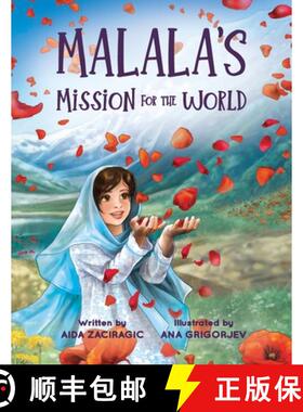 预订 Malala's Mission for the World: A Children's Book About Bravery and the Fight for Girls' Educati... [9789152784181]