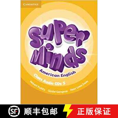 【2-3周达】Super Minds American English Level 5 Class Audio CDs (4) [9781107604421]