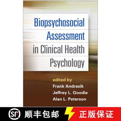 【3-4周达】精装 Biopsychosocial Assessment in Clinical Health Psychology [9781462517732]