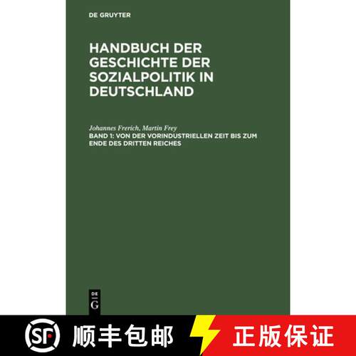【3-4周达】精装 Von der vorindustriellen Zeit bis zum Ende des Dritten Reiches [9783486237856]