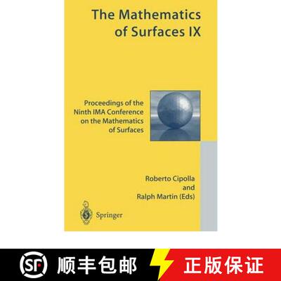 【3-4周达】The Mathematics of Surfaces IX : Proceedings of the Ninth IMA Conference on the Mathematic... [9781852333584]