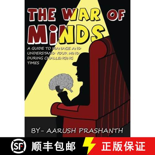 【3-4周达】The War of Minds - A Guide to Manage and Understand Your Mind During Challenging Times [9781636407982]