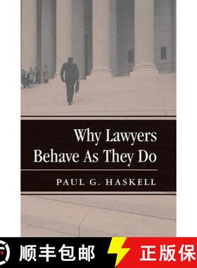 【3-4周达】Why Lawyers Behave as They Do [9780813368979]