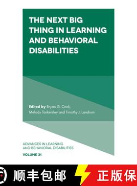 【3-4周达】The Next Big Thing in Learning and Behavioral Disabilities [9781800717503]