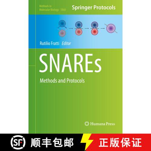 【3-4周达】精装 SNAREs: Methods and Protocols [9781493987597]