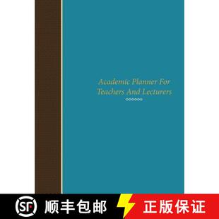 【3-4周达】Academic Planner for Teachers and Lecturers [9781630224172]