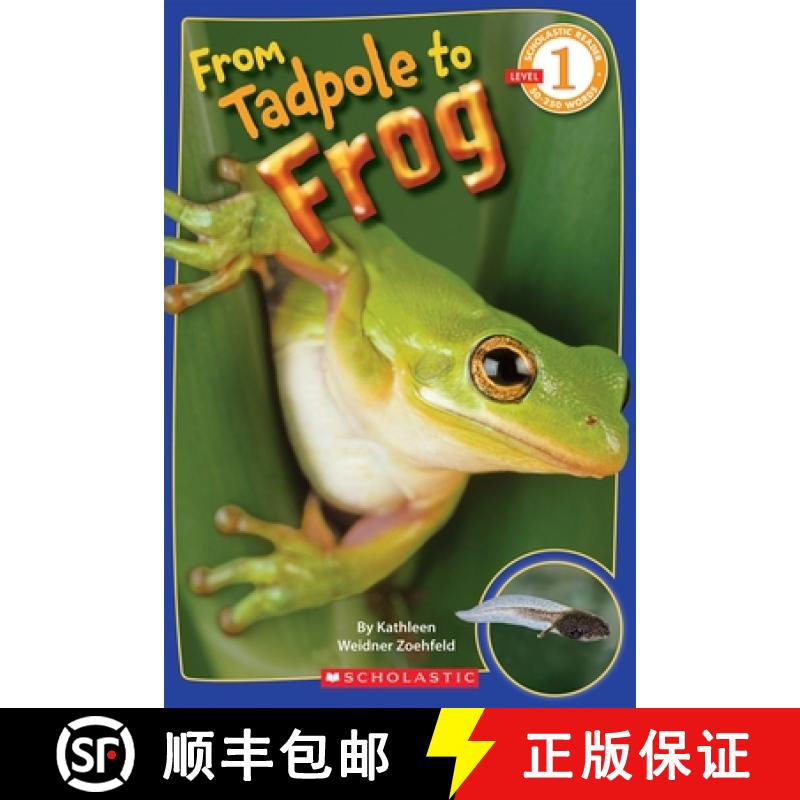 预订 From Tadpole to Frog (Scholastic Reader, Level 1) [9780545273374]