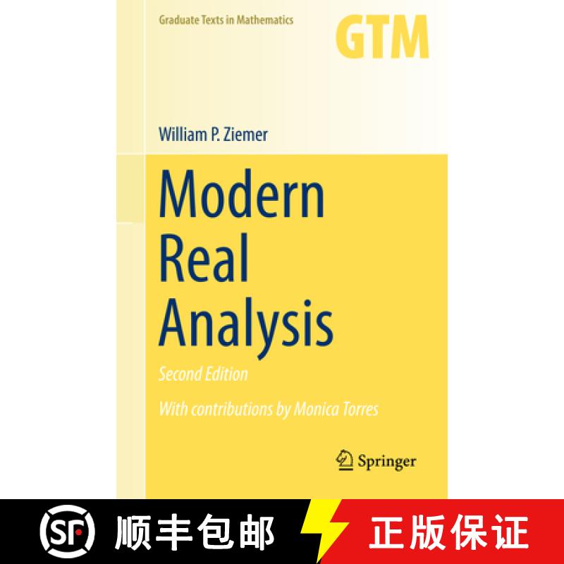 【3-4周达】Modern Real Analysis [9783319646282]
