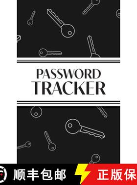 预订 Password Tracker (Black Keys): 6x9 Hardcover Alphabetical Password Logbook for Easy Organization [9781834120775]