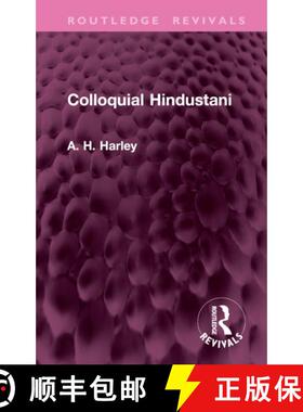 【3-4周达】Colloquial Hindustani [9781032933399]
