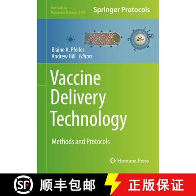 【3-4周达】精装 Vaccine Delivery Technology : Methods and Protocols [9781071607947]