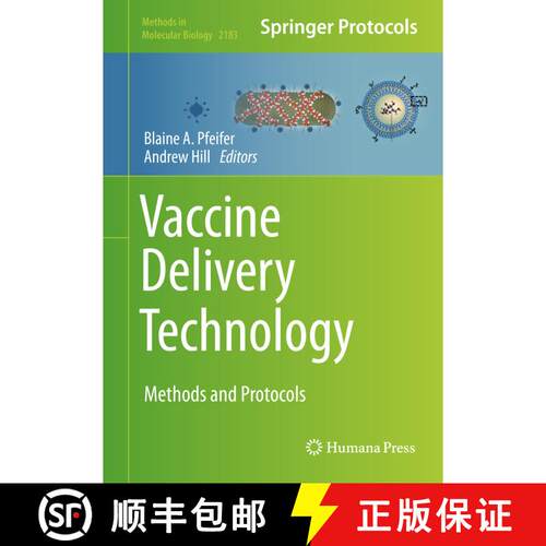 【3-4周达】精装 Vaccine Delivery Technology : Methods and Protocols [9781071607947]
