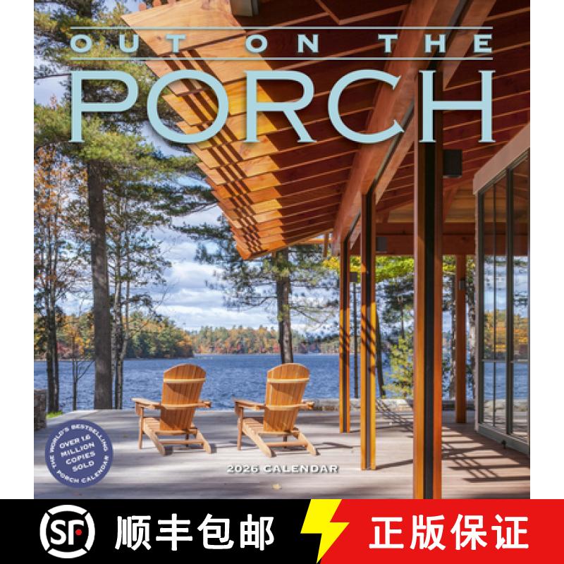 【3-4周达】Out on the Porch Wall Calendar 2026: Porch Living for Every Day of the Year [9781523531325]