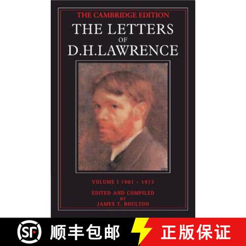 【3-4周达】精装 Letters of D. H. Lawrence: Volume 1, September 1901–May 1913: - September 1901-May 1913 [9780521221474]