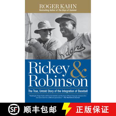 【3-4周达】Rickey & Robinson: The True, Untold Story of the Integration of Baseball [9781623366018]