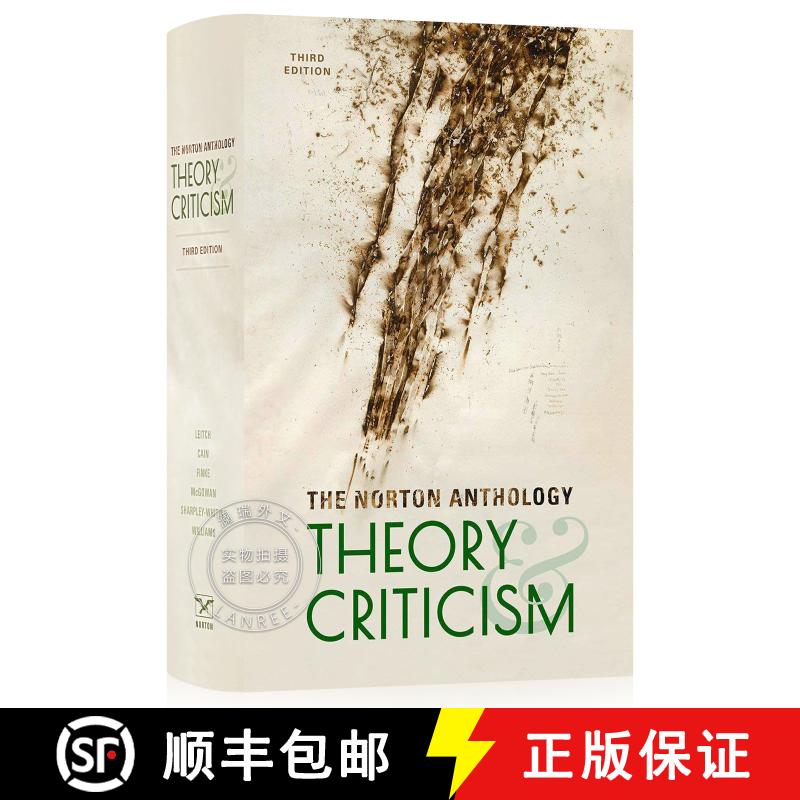 现货 诺顿理论与批评文选 The Norton Anthology of Theory and Criticism [9780393602951]