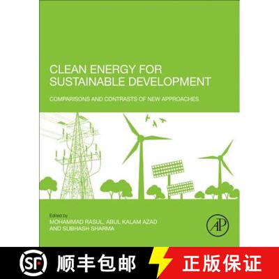 【3-4周达】Clean Energy for Sustainable Development: Comparisons and Contrasts of New Approaches [9780128054239]