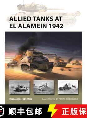 【3-4周达】Allied Tanks at El Alamein 1942 [9781472858016]