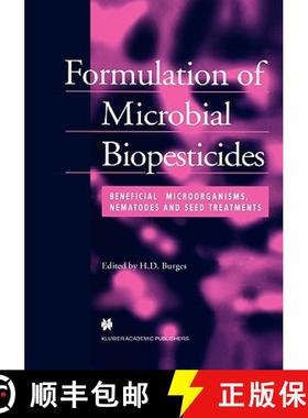 【3-4周达】Formulation of Microbial Biopesticides: Beneficial Microorganisms, Nematodes and Seed Trea... [9780412625206]