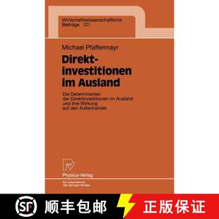 Und 9783790809084 Direktinvestitionen Die Determinanten Ausland 4周达 I... Der