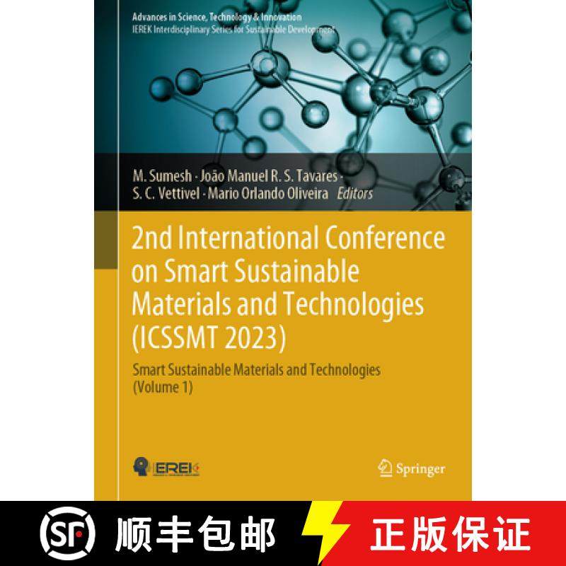 【3-4周达】2nd International Conference on Smart Sustainable Materials and Technologies (Icssmt 2023)... [9783031498251]