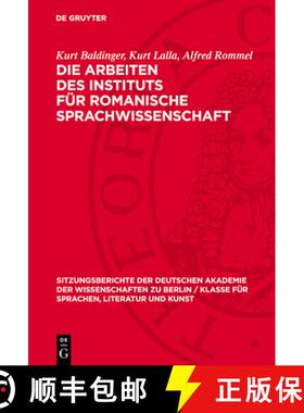 预订 Die Arbeiten Des Instituts Für Romanische Sprachwissenschaft: Zur Geschichte Der Französischen... [9783112775783]