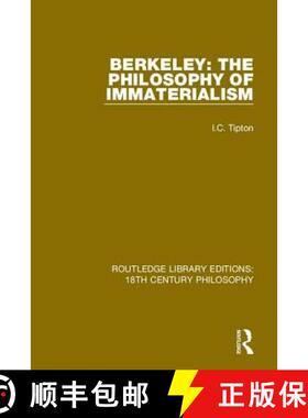 【3-4周达】Berkeley: The Philosophy of Immaterialism [9780367135263]