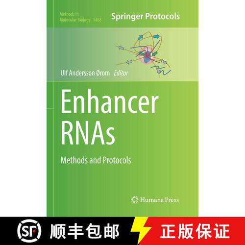 【3-4周达】Enhancer RNAs : Methods and Protocols (Softcover reprint of the original 1st ed. 2017) [9781493981601]