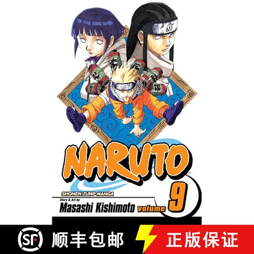 【3-4周达】Naruto, Vol. 9 : Neji vs. Hinata [9781421502397]
