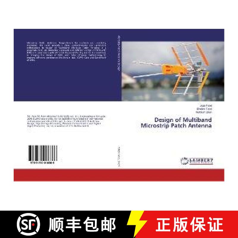 预订 Design of Multiband Microstrip Patch Antenna [9783330016866]