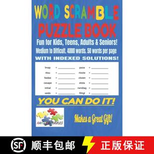 Word 4周达 Scramble Puzzle 9781739983604 Book
