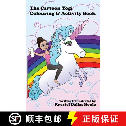 【3-4周达】The Cartoon Yogi Colouring & Activity Book [9781777091927]