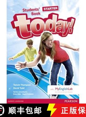 【3-4周达】Today! Starter Students' Book and MyLab Pack [9781447972105]