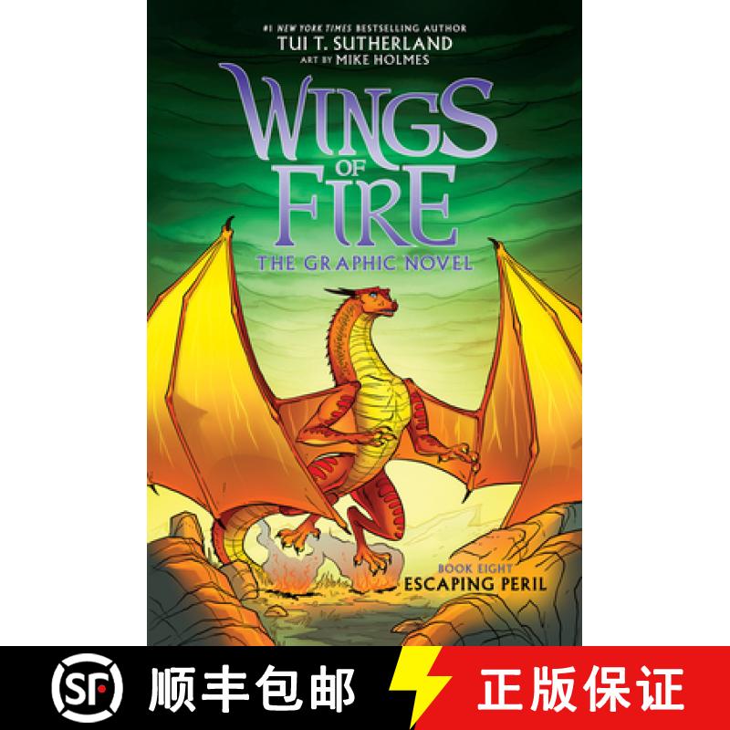 【3-4周达】Escaping Peril: A Graphic Novel (Wings of Fire Graphic Novel #8) [9781546110057]