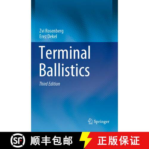 【3-4周达】Terminal Ballistics (Third Edition 2020) [9783030466145]