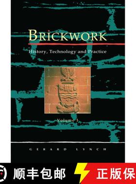 【3-4周达】Brickwork: History, Technology and Practice: V.1&2 [9781873394069]